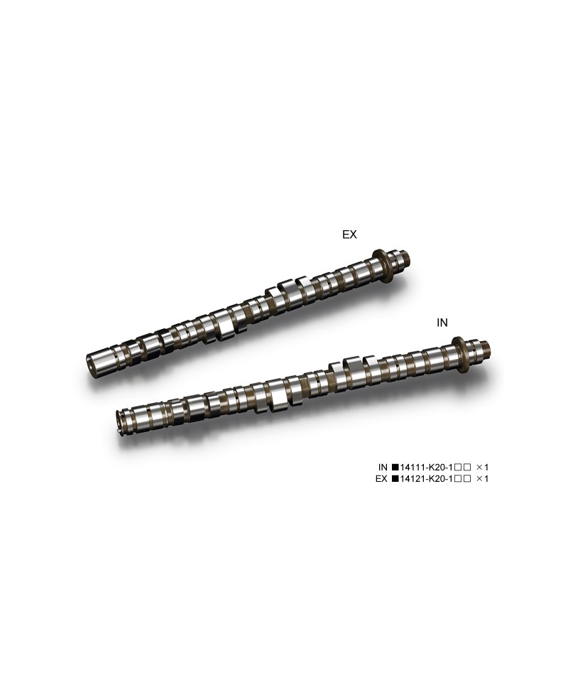 ARBRES A CAMES HONDA CIVIC TYPE R - INTEGRA TYPE R - ACCORD EURO-R - K20A -TODA RACING