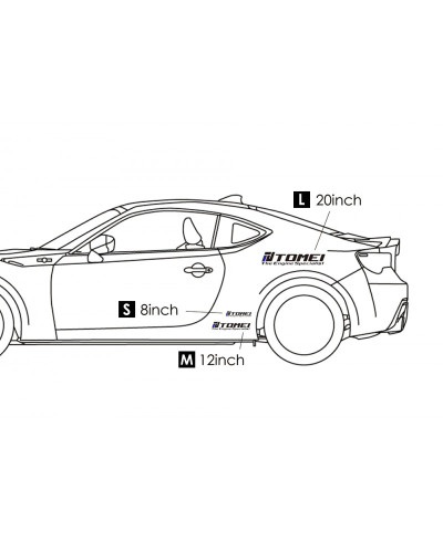 STICKER "ENGINE SPECIALIST" - TOMEI 