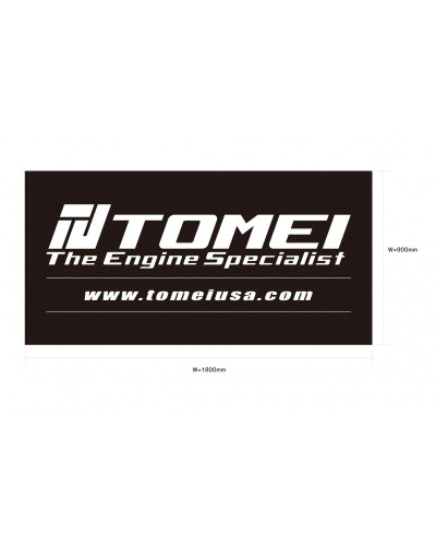 BANNIERE "ENGINE SPECIALIST" - TOMEI