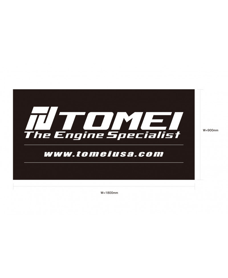 BANNIERE "ENGINE SPECIALIST" - TOMEI