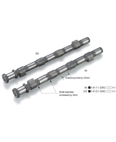 ARBRE A CAMES "HIGH POWER" NISSAN SR20DE/T SILVIA S13/S14 180SX - TODA RACING