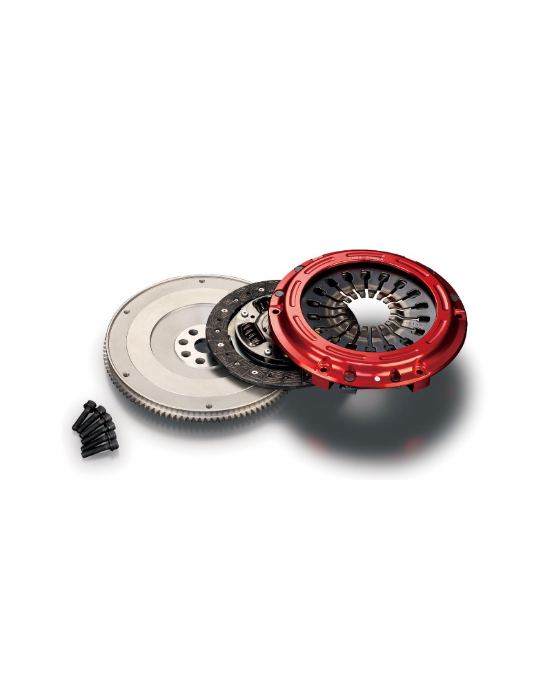 KIT EMBRAYAGE RENFORCÉ OJISAMA SPORTS + VOLANT MOTEUR ALLÉGÉ HONDA S2000 F20C/F22C - TODA RACING 