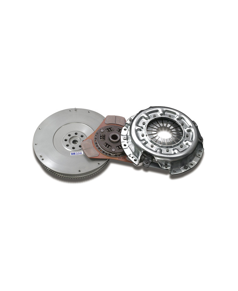 KIT EMBRAYAGE RENFORCÉ MÉTALLIQUE + VOLANT MOTEUR ULTRA ALLÉGÉ NISSAN SILVIA SR20DET (S15) - TODA RACING- TODA RACING 