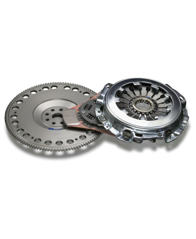 KIT EMBRAYAGE RENFORCÉ MÉTALLIQUE + VOLANT MOTEUR ULTRA ALLÉGÉ SUBARU IMPREZA, LEGACY (EJ20T) - TODA RACING 