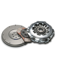 KIT EMBRAYAGE RENFORCÉ MÉTALLIQUE + VOLANT MOTEUR ULTRA ALLÉGÉ LANCER EVO IV/V/VI (4G63) - TODA RACING 