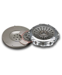 KIT EMBRAYAGE RENFORCÉ MÉTALLIQUE + VOLANT MOTEUR ULTRA ALLÉGÉ LANCER EVO VII/ VIII/ IX (4G63) - TODA RACING 