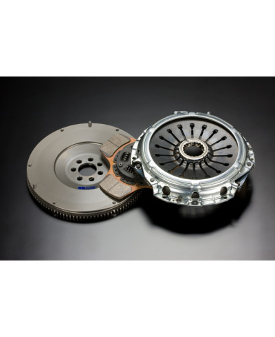 KIT EMBRAYAGE RENFORCÉ MÉTALLIQUE + VOLANT MOTEUR ULTRA ALLÉGÉ MITSUBISHI LANCER EVO X (4B11) - TODA RACING 