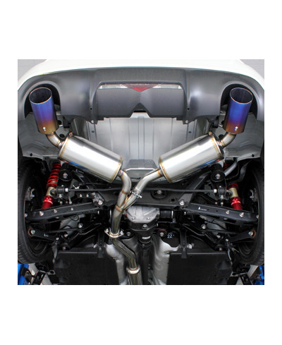 CATBACK DOUBLE SORTIE HIGH POWER TOYOTA 86/ SUBARU BRZ - TODA RACING 