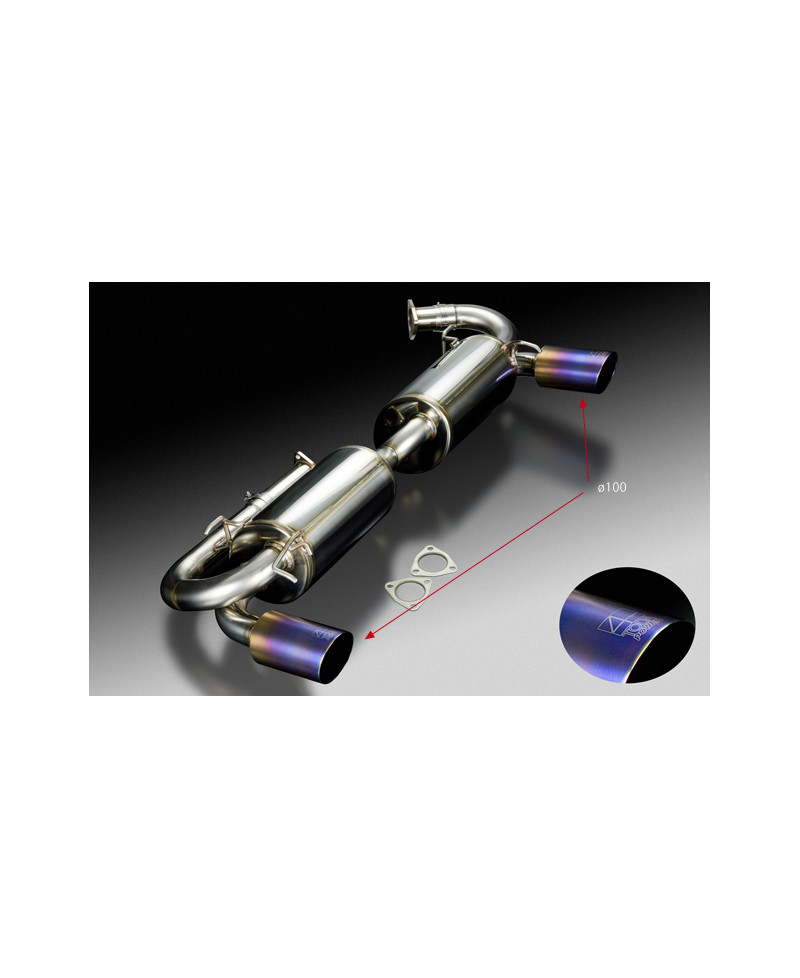 CATBACK DOUBLE SORTIE HIGH POWER HONDA NSX (C30A) - TODA RACING 