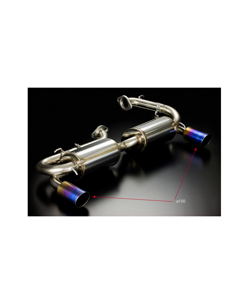 CATBACK DOUBLE SORTIE HIGH POWER HONDA NSX NA2 (C32B) - TODA RACING 