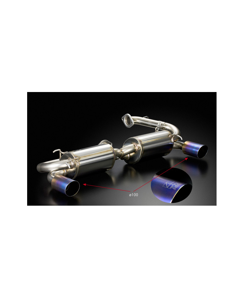 CATBACK DOUBLE SORTIE HIGH POWER HONDA NSX NA2/ TYPE III (C32B) - TODA RACING 