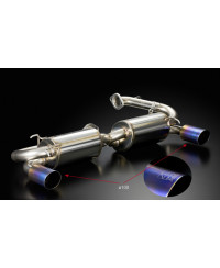 CATBACK DOUBLE SORTIE HIGH POWER HONDA NSX NA2/ TYPE III (C32B) - TODA RACING 