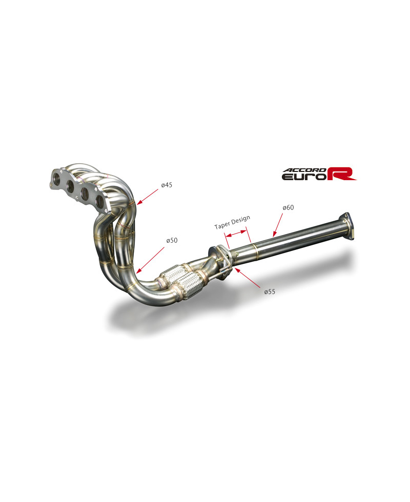 COLLECTEUR ECHAPPEMENT HONDA ACCORD EURO R CL7 (K20A) - TODA RACING 