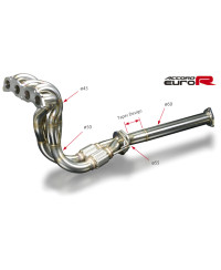 COLLECTEUR ECHAPPEMENT HONDA ACCORD EURO R CL7 (K20A) - TODA RACING 