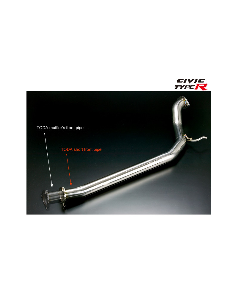 FRONT PIPE COURTE HONDA CIVIC TYPE R FD2 (K20A) - TODA RACING 