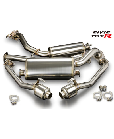 CATBACK HIGH POWER HONDA CIVIC TYPE R FN2 (K20Z) - TODA RACING 