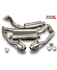 CATBACK HIGH POWER HONDA CIVIC TYPE R FN2 (K20Z) - TODA RACING 