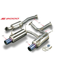 CATBACK HIGH POWER HONDA S2000 AP1/AP2 (F20C/F22C) - TODA RACING 