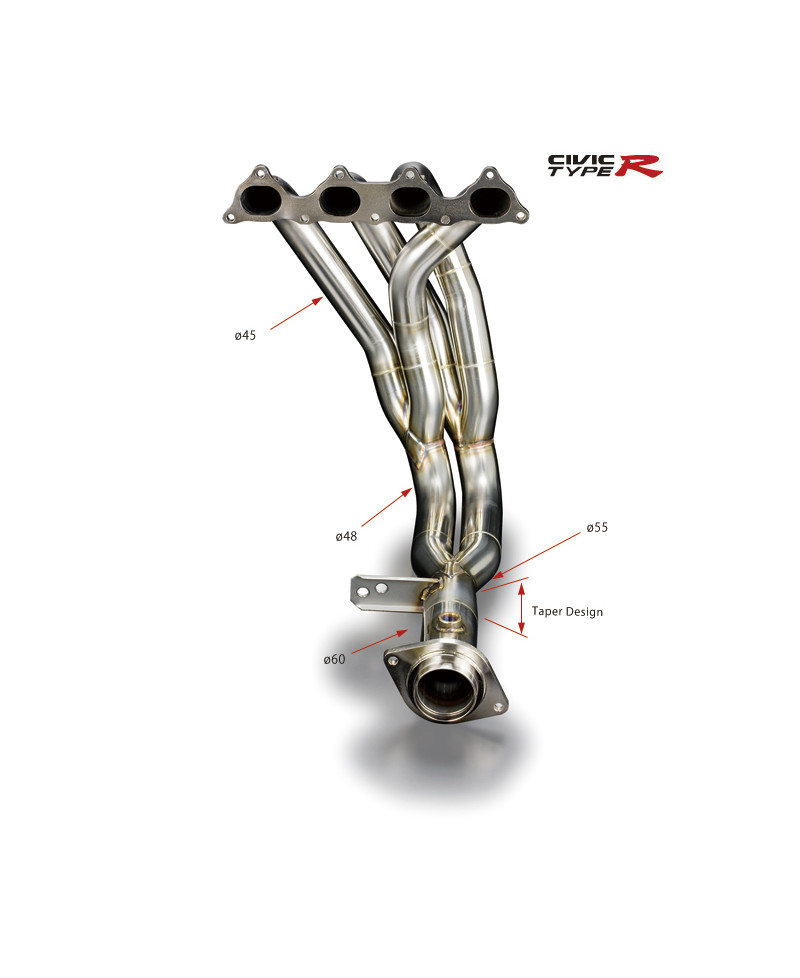 COLLECTEUR ECHAPPEMENT VER. 2 HONDA CIVIC TYPE R EK9 (B16B) -TODA RACING 