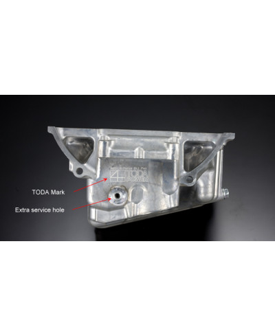 CARTER D'HUILE ANTI DEJAUGEAGE HONDA CIVIC FN2 (K20Z) - TODA RACING 