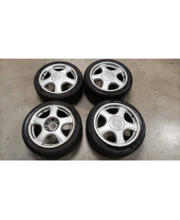SET DE 4 JANTES - 17X8 - 17X9.5 ET 50 - ORIGINE TOYOTA SUPRAMK4 TURBO