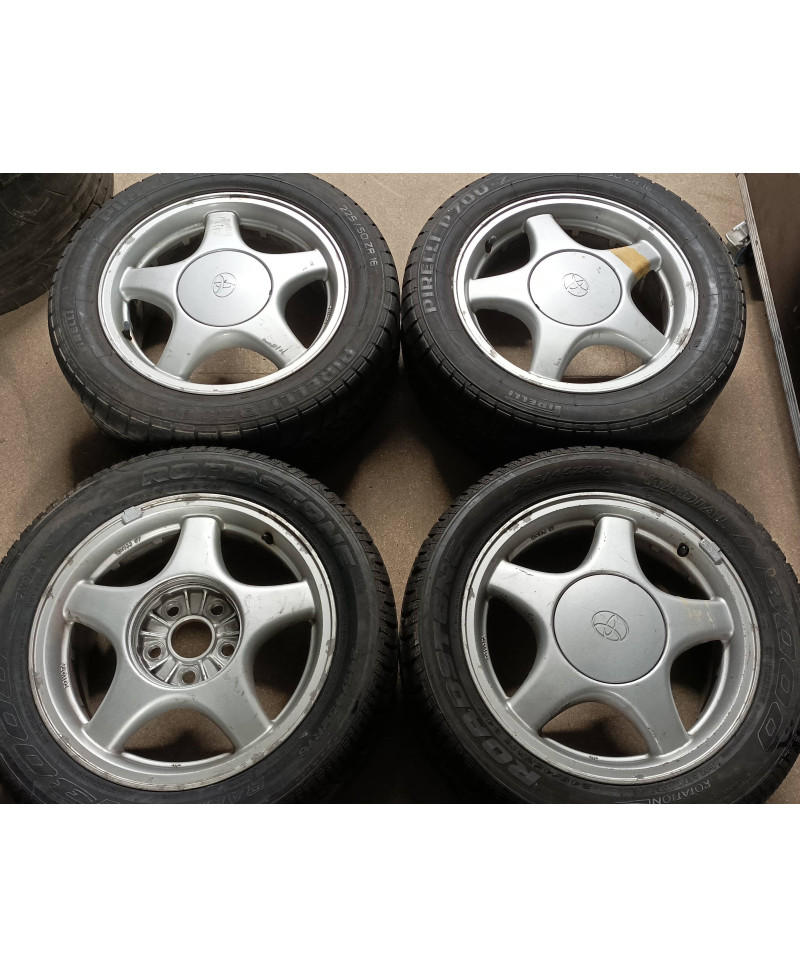 SET 4 JANTES - 16X7 ET 37 - ORIGINE TOYOTA SUPRAMK4 ATMO