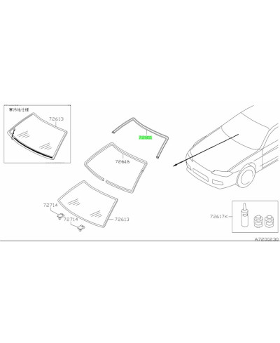 KIT JOINT PARE BRISE S15 NISSAN