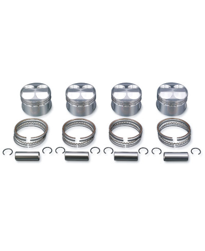 SET 4 PISTONS FORGÉS HAUTE COMPRESSION HONDA B16A CIVIC, CRX, INTEGRA - TODA RACING 