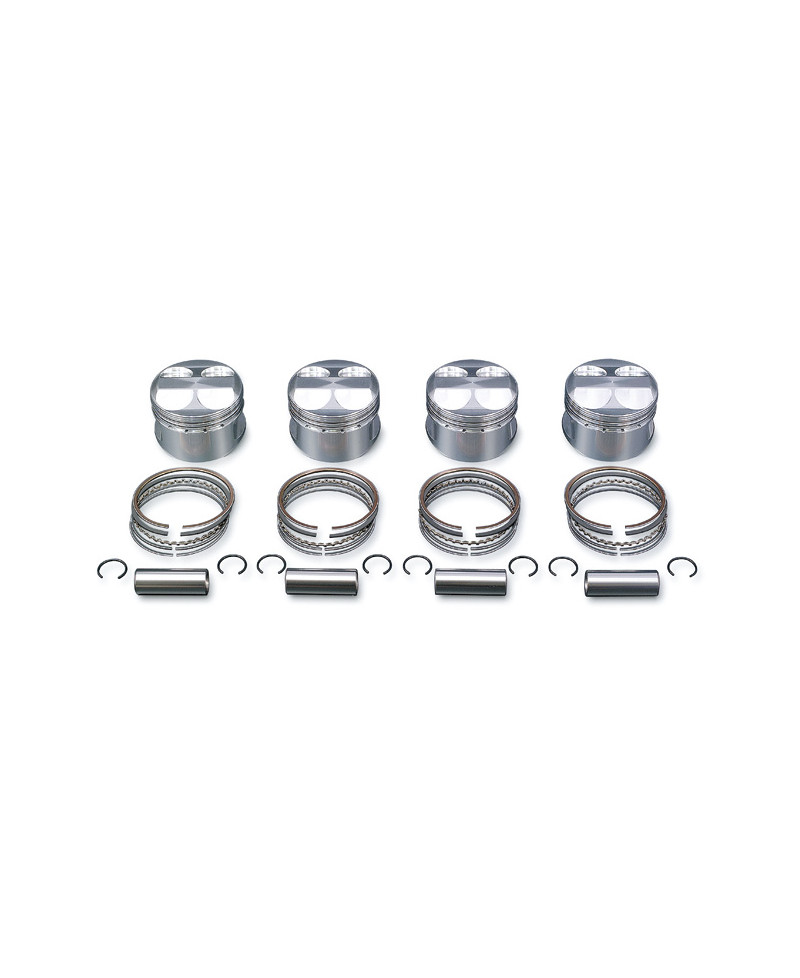 SET 4 PISTONS FORGÉS HAUTE COMPRESSION HONDA B18C CIVIC, CRX, INTEGRA - TODA RACING 