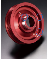 KIT POULIE ALLEGÉE HONDA S2000 F20C/F22C - TODA RACING 