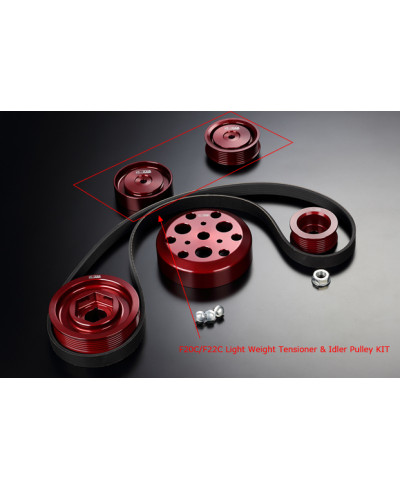KIT POULIE DE TENSION ET TENDEUR HONDA S2000 F20C/ F22C - TODA RACING 