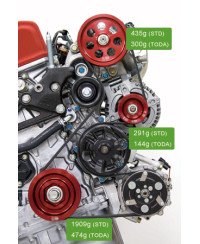 KIT POULIE ALLEGÉE HONDA CIVIC FD2 K20A - TODA RACING 