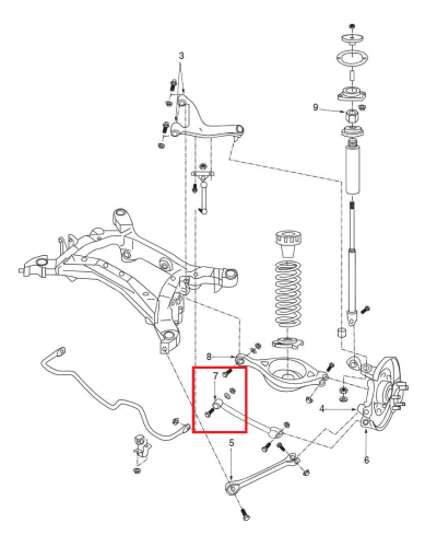 SET SILENTBLOCS RENFORCES BRAS INFERIEUR ARRIERE 350Z HARDRACE