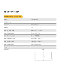 COUSSINETS BIELLES LANCER EVO ACL