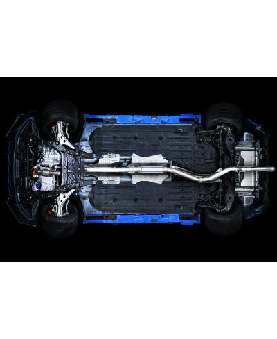 KIT SILENCIEUX TITANE EXPREME TI TYPE R SINGLE HONDA CIVIC TYPE-R FL5 - TOMEI