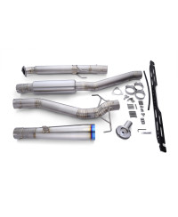 KIT SILENCIEUX TITANE EXPREME TI TYPE R SINGLE HONDA CIVIC TYPE-R FL5 - TOMEI