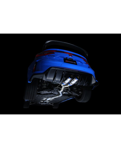 KIT SILENCIEUX TITANE EXPREME TI TYPE D DUAL HONDA CIVIC TYPE-R FL5 - TOMEI