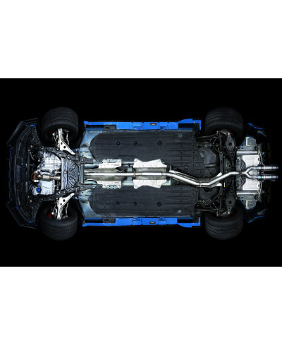 KIT SILENCIEUX TITANE EXPREME TI TYPE D DUAL HONDA CIVIC TYPE-R FL5 - TOMEI