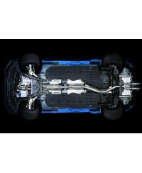 KIT SILENCIEUX TITANE EXPREME TI TYPE D DUAL HONDA CIVIC TYPE-R FL5 - TOMEI