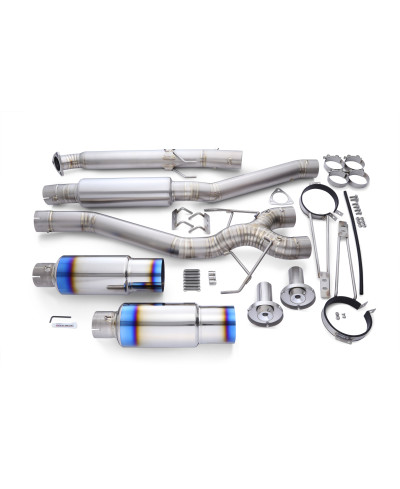 KIT SILENCIEUX TITANE EXPREME TI TYPE D DUAL HONDA CIVIC TYPE-R FL5 - TOMEI