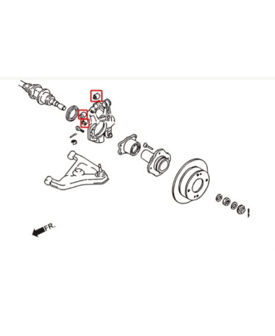 SILENT BLOC POLYURETHANE PORTE MOYEU SKYLIN / SILVIA / 300ZX GKTECH