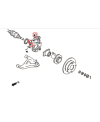 SILENT BLOC POLYURETHANE PORTE MOYEU SKYLIN / SILVIA / 300ZX GKTECH