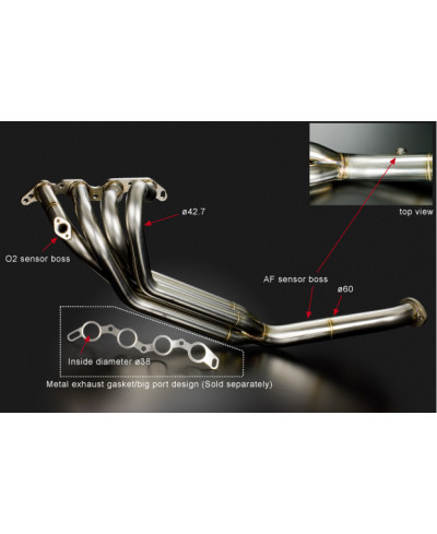 COLLECTEUR ECHAPPEMENT TOYOTA AE86 LEVIN/TRUENO (4AG) - TODA RACING 