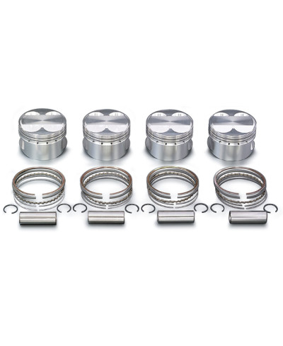 SET 4 PISTONS FORGÉS HAUTE COMPRESSION TOYOTA LEVIN, TRUENO 4AG 4 SOUPAPES - TODA RACING 