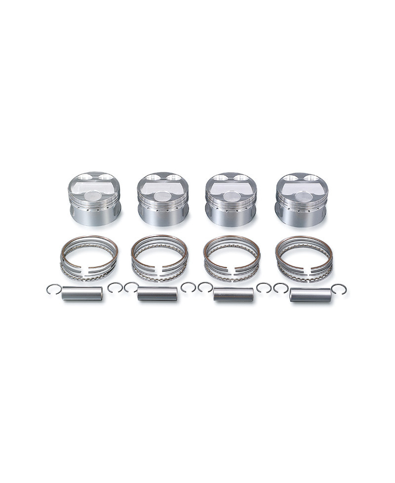 SET 4 PISTONS FORGÉS HAUTE COMPRESSION TOYOTA AE101 LEVIN, TRUENO 4AG 5 SOUPAPES - TODA RACING 