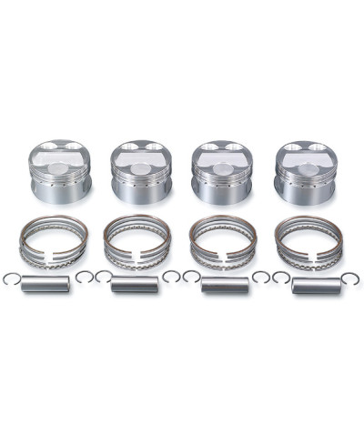 SET 4 PISTONS FORGÉS HAUTE COMPRESSION TOYOTA AE101 LEVIN, TRUENO 4AG 5 SOUPAPES - TODA RACING 
