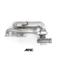 COLLECTEUR D'ECHAPPEMENT SIDEWINDER DUMP 4" HONDA MOTEURS SERIES K ARTEC