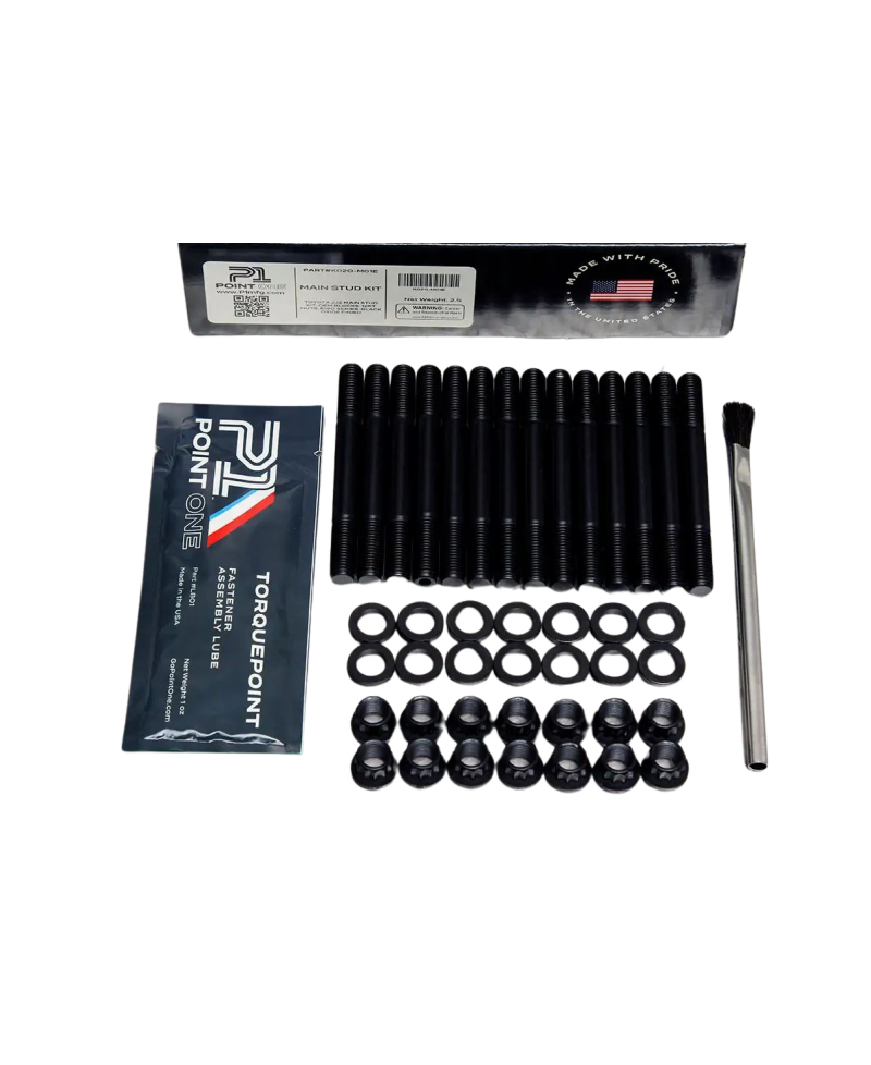 GOUJONS DE VILEBREQUIN RENFORCÉS TOYOTA 2JZ (2JZ-GE 2JZ-GTE) E190 SERIES - POINT ONE 