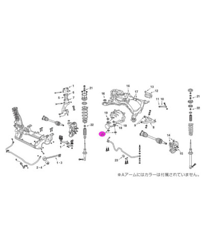 SILENTBLOCS NISMO DIFF