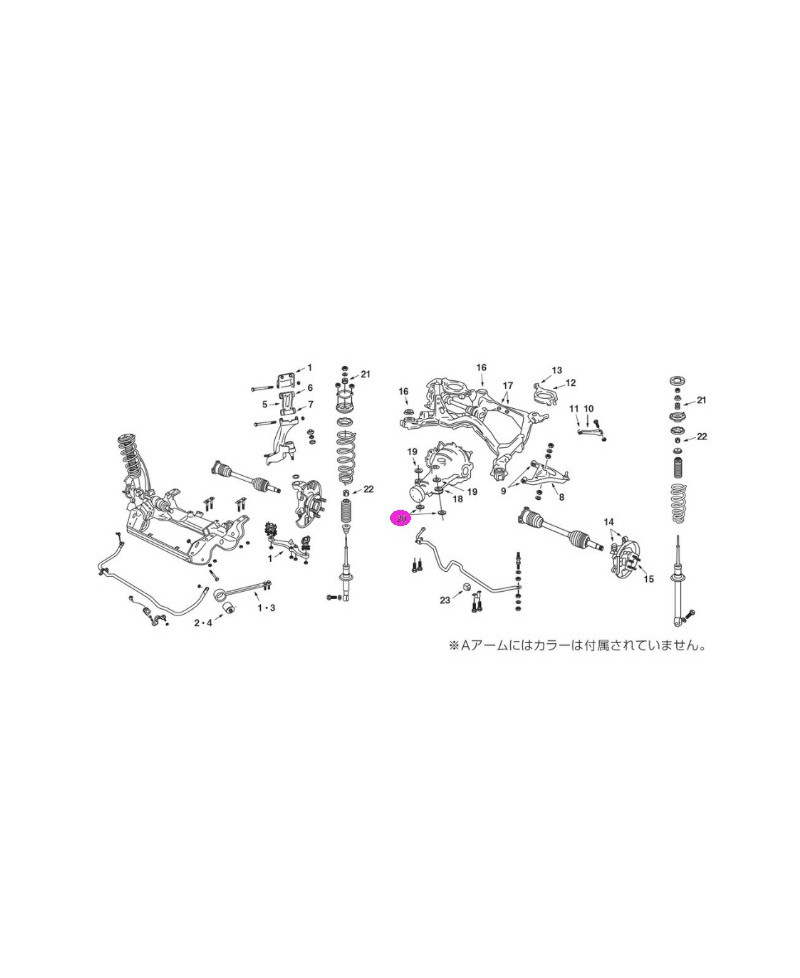 SILENTBLOCS NISMO DIFF